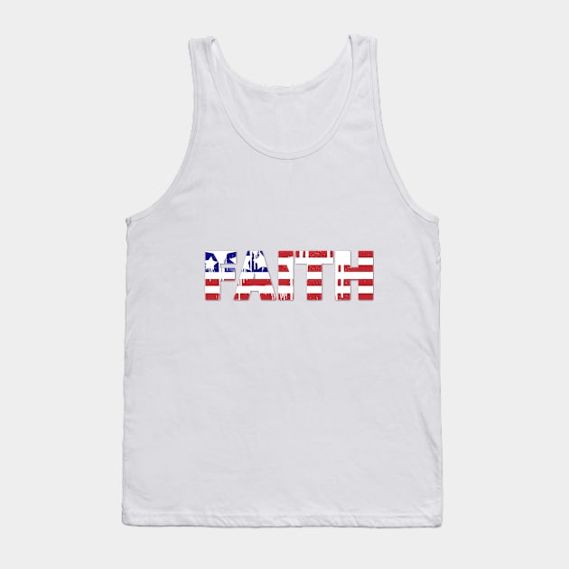 Faith In USA Tank Top by CreativeDesignStore